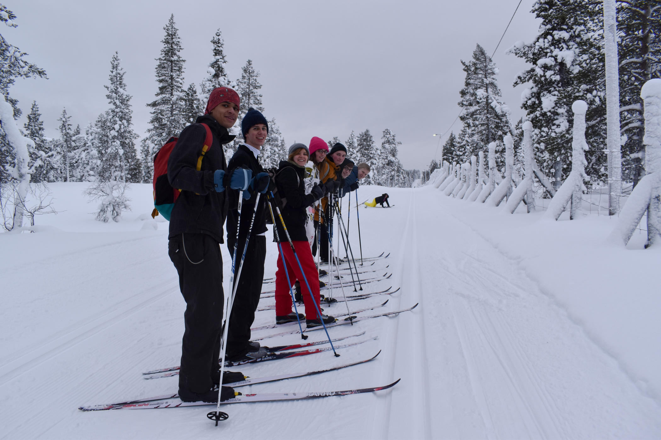 We the cross country skiers